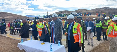 King, Ramaphosa officiate sod-turning of Polihali Water Project