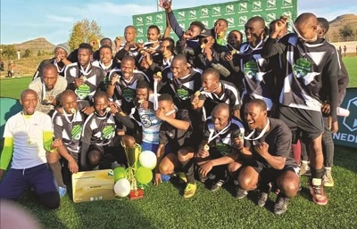 Limkokwing Football Club win the Nedbank Champ of Champs Cup