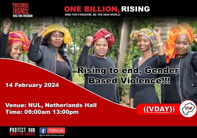 Lesotho One Billion Rising to launch Freedom Festivals