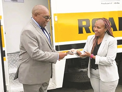 Mobile Alcohol Evidence centre from Maluti Mountain Brewery to Basotho