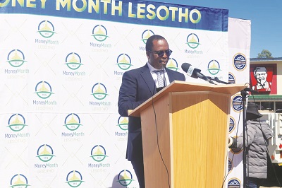 The official launch of the Money Month Lesotho Campaign 2024