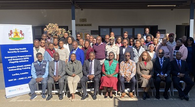 Lesotho’s AVoHC-SURGE Training for 50 Responders Kicks Off