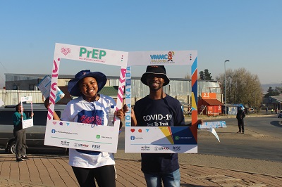 Jhpiego Organizes Awareness March to Combat HIV and Promote Free Services